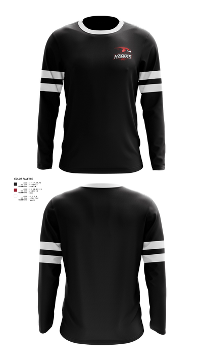 HAWKS Long Sleeve Performance Shirt - 21