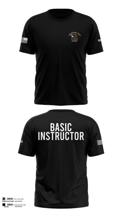 Academy-Basic Unit Old School Cotton Feel Shirt - 100