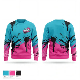 Crew Neck Sweatshirt, Beloit Venom, Softball, Teamtime, Team time, sublimation, custom sports apparel, team uniforms, spirit wear, spiritwear, sports uniforms, custom shirts, team store, custom team store, fundraiser sports, apparel fundraiser