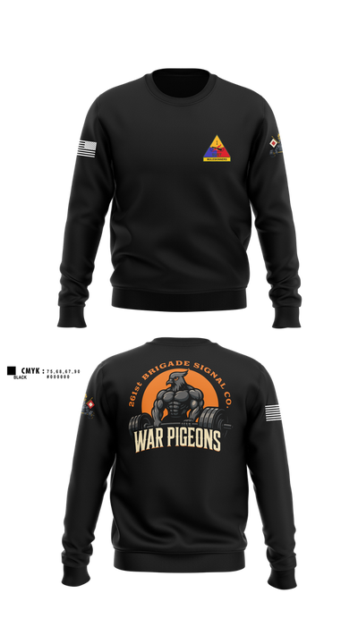 261st War Pigeons Crew Neck Sweatshirt - 101
