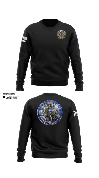 Crew Neck Sweatshirt, OAG-DT, Police, Teamtime, Team time, sublimation, custom sports apparel, team uniforms, spirit wear, spiritwear, sports uniforms, custom shirts, team store, custom team store, fundraiser sports, apparel fundraiser