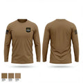 257th Military Police Company 53146703 Long Sleeve Performance Shirt - 1