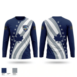 Long Sleeve Performance Shirt, Maple Heights Police Department, Police, Teamtime, Team time, sublimation, custom sports apparel, team uniforms, spirit wear, spiritwear, sports uniforms, custom shirts, team store, custom team store, fundraiser sports, apparel fundraiser
