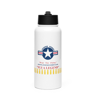 Legend Hobby Stainless Steel Water Bottle with a Straw Lid