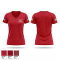 Deal Island Chance Volunteer Fire Company Women's Short Sleeve V-neck Shirt - 1