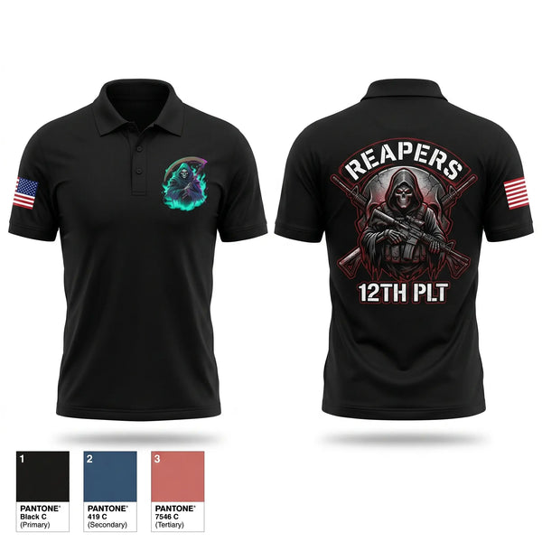 Short Sleeve Performance Polo, 262ND QM BN Uniform Company, Army, Teamtime, Team time, sublimation, custom sports apparel, team uniforms, spirit wear, spiritwear, sports uniforms, custom shirts, team store, custom team store, fundraiser sports, apparel fundraiser