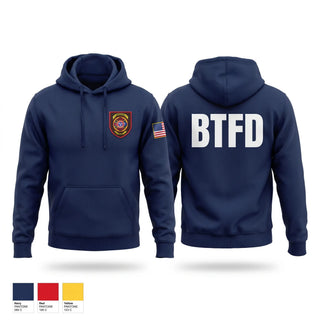 Hoodie, Bristol Tennessee Fire Department, Fire Department, Teamtime, Team time, sublimation, custom sports apparel, team uniforms, spirit wear, spiritwear, sports uniforms, custom shirts, team store, custom team store, fundraiser sports, apparel fundraiser