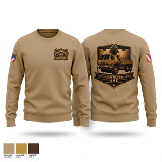 Crew Neck Sweatshirt, 118th Military Police Battalion, National Guard, Teamtime, Team time, sublimation, custom sports apparel, team uniforms, spirit wear, spiritwear, sports uniforms, custom shirts, team store, custom team store, fundraiser sports, apparel fundraiser