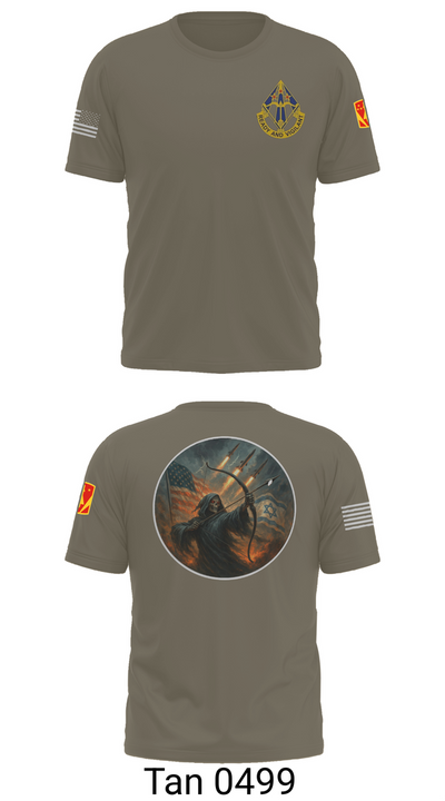 HHB, 31st ADA BDE 93964777 Old School Cotton Feel Shirt - 70