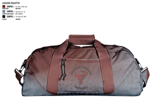 Duffle Bag, Bradford Middle School Tornadoes, Women's Basketball, Teamtime, Team time, sublimation, custom sports apparel, team uniforms, spirit wear, spiritwear, sports uniforms, custom shirts, team store, custom team store, fundraiser sports, apparel fundraiser