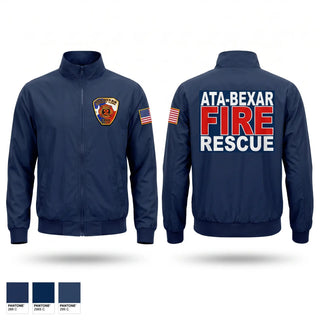 Windbreaker, Ata-Bexar Fire Department, Fire Department, Teamtime, Team time, sublimation, custom sports apparel, team uniforms, spirit wear, spiritwear, sports uniforms, custom shirts, team store, custom team store, fundraiser sports, apparel fundraiser