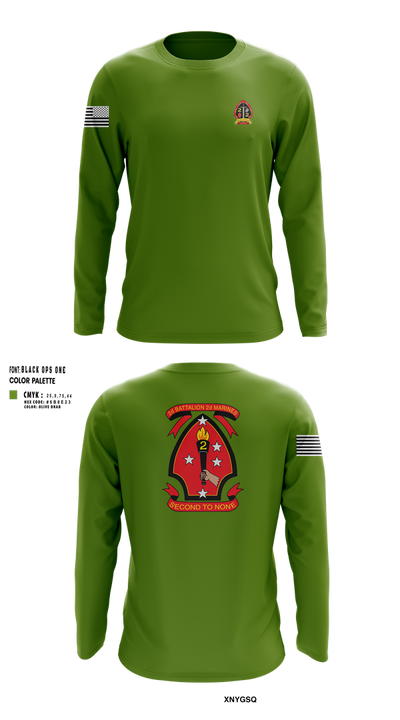 2/2 warlords 8689157 Long Sleeve Performance Shirt 100