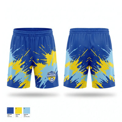 Rangers United Athletic Shorts With Pockets - 1