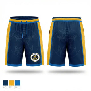Athletic Shorts With Pockets, Clay High NJROTC, Navy, Teamtime, Team time, sublimation, custom sports apparel, team uniforms, spirit wear, spiritwear, sports uniforms, custom shirts, team store, custom team store, fundraiser sports, apparel fundraiser