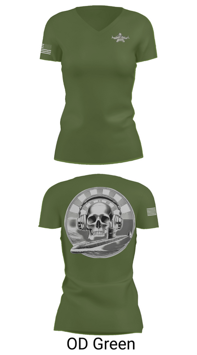 Sonar 48657702 Women's Short Sleeve V-neck Shirt - 46