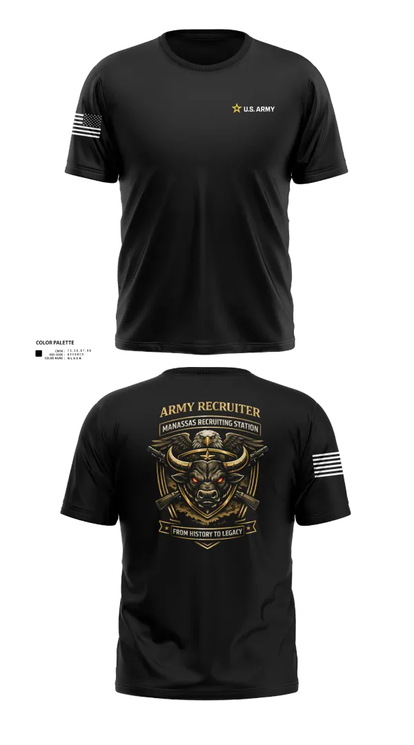 Recruiter 20733805 Old School Cotton Feel Shirt - 30