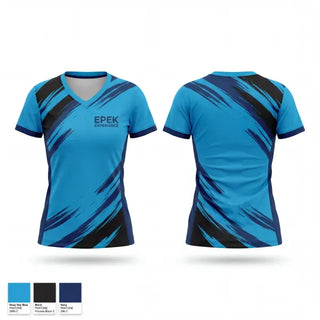 Womens Short Sleeve Vneck Shirt, E.P.E.K EXPERIENCE, Women's Basketball, Teamtime, Team time, sublimation, custom sports apparel, team uniforms, spirit wear, spiritwear, sports uniforms, custom shirts, team store, custom team store, fundraiser sports, apparel fundraiser