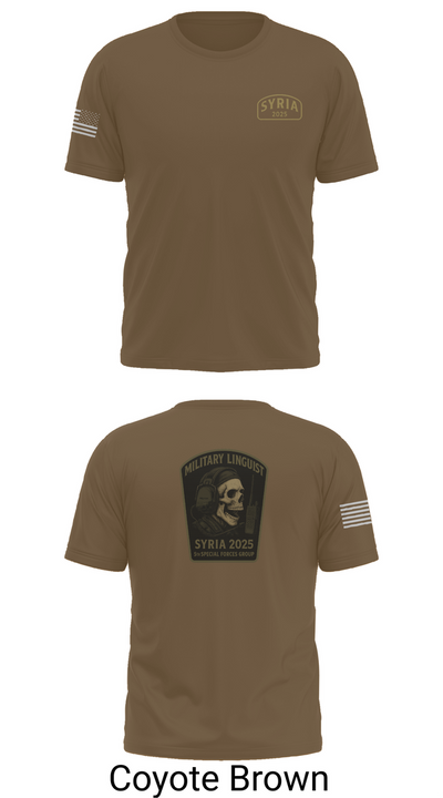 Syria linguist 93457826 Short Sleeve Performance Shirt - 16