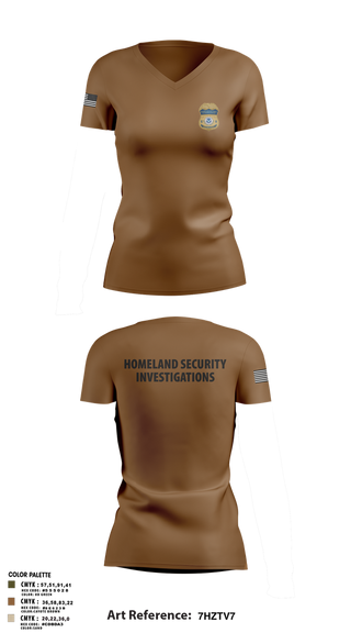 Womens Short Sleeve Vneck Shirt, HSI, , Teamtime, Team time, sublimation, custom sports apparel, team uniforms, spirit wear, spiritwear, sports uniforms, custom shirts, team store, custom team store, fundraiser sports, apparel fundraiser