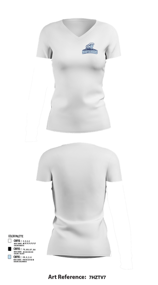 Womens Short Sleeve Vneck Shirt, West Orange Mountaineers Basketball, Women's Basketball, Teamtime, Team time, sublimation, custom sports apparel, team uniforms, spirit wear, spiritwear, sports uniforms, custom shirts, team store, custom team store, fundraiser sports, apparel fundraiser