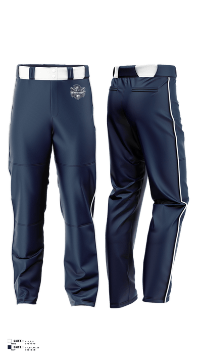 Warriors 20783949 Baseball Pants - 1