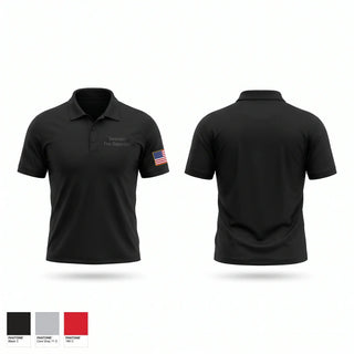 Short Sleeve Performance Polo, Swansboro Fire Department, Fire Department, Teamtime, Team time, sublimation, custom sports apparel, team uniforms, spirit wear, spiritwear, sports uniforms, custom shirts, team store, custom team store, fundraiser sports, apparel fundraiser