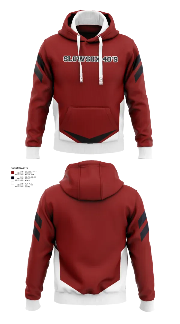 Hoodie, Slowsox 40’s, Softball, Teamtime, Team time, sublimation, custom sports apparel, team uniforms, spirit wear, spiritwear, sports uniforms, custom shirts, team store, custom team store, fundraiser sports, apparel fundraiser
