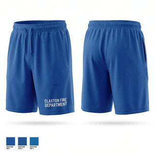 Athletic Shorts With Pockets, Claxton fire department, Fire Department, Teamtime, Team time, sublimation, custom sports apparel, team uniforms, spirit wear, spiritwear, sports uniforms, custom shirts, team store, custom team store, fundraiser sports, apparel fundraiser