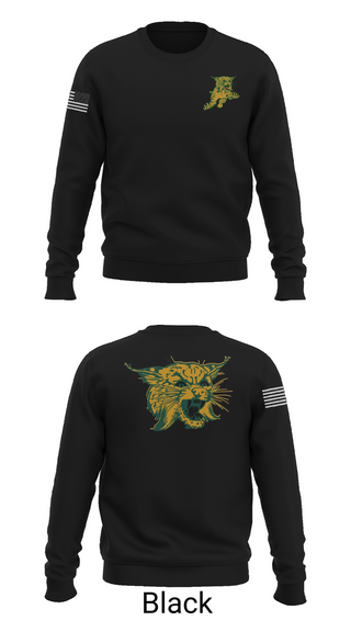 Crew Neck Sweatshirt, Edgar Wildcats, Women's Volleyball, Teamtime, Team time, sublimation, custom sports apparel, team uniforms, spirit wear, spiritwear, sports uniforms, custom shirts, team store, custom team store, fundraiser sports, apparel fundraiser