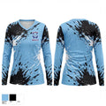 Illinois Bobcats 69064518 Women's Long Sleeve V-neck Shirt - 1