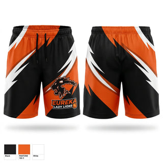 Athletic Shorts With Pockets, Eureka Lady Lions Softball, Softball, Teamtime, Team time, sublimation, custom sports apparel, team uniforms, spirit wear, spiritwear, sports uniforms, custom shirts, team store, custom team store, fundraiser sports, apparel fundraiser