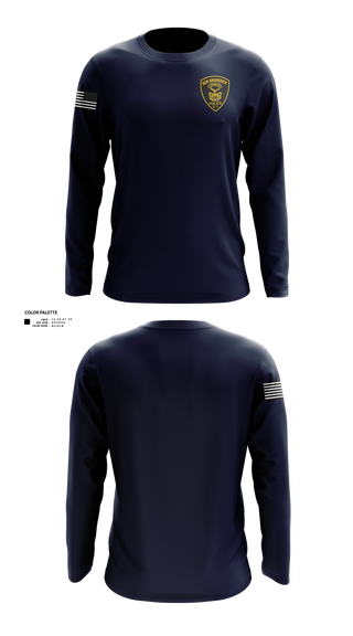 Long Sleeve Performance Shirt, New Brunswick Police Department, Police, Teamtime, Team time, sublimation, custom sports apparel, team uniforms, spirit wear, spiritwear, sports uniforms, custom shirts, team store, custom team store, fundraiser sports, apparel fundraiser
