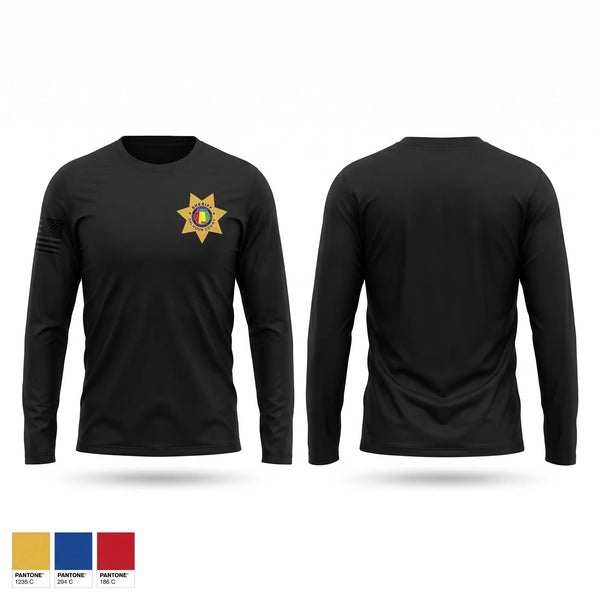 Long Sleeve Performance Shirt, Calhoun County Sheriff's Office, Police, Teamtime, Team time, sublimation, custom sports apparel, team uniforms, spirit wear, spiritwear, sports uniforms, custom shirts, team store, custom team store, fundraiser sports, apparel fundraiser