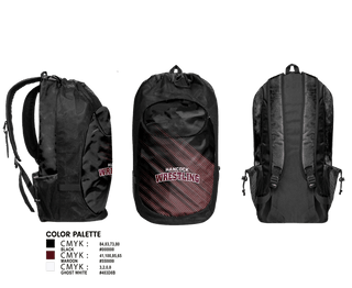 Gear Bag, Hancock Wrestling, Wrestling, Teamtime, Team time, sublimation, custom sports apparel, team uniforms, spirit wear, spiritwear, sports uniforms, custom shirts, team store, custom team store, fundraiser sports, apparel fundraiser