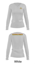 HURRICANES 29988637 Women's Long Sleeve V-neck Shirt - 11