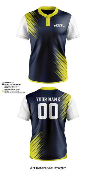 Two Button Softball Jersey, Indiana Hustl, Softball, Teamtime, Team time, sublimation, custom sports apparel, team uniforms, spirit wear, spiritwear, sports uniforms, custom shirts, team store, custom team store, fundraiser sports, apparel fundraiser