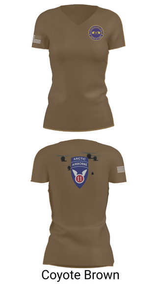 Womens Short Sleeve Vneck Shirt, 440th CBRN CO, , Teamtime, Team time, sublimation, custom sports apparel, team uniforms, spirit wear, spiritwear, sports uniforms, custom shirts, team store, custom team store, fundraiser sports, apparel fundraiser