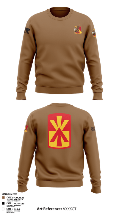 Alpha Battery 5-52 BN 25467873 Crew Neck Sweatshirt - 1