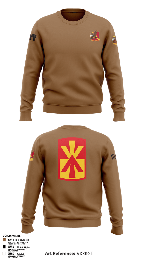 Crew Neck Sweatshirt, Alpha Battery 5-52 BN, , Teamtime, Team time, sublimation, custom sports apparel, team uniforms, spirit wear, spiritwear, sports uniforms, custom shirts, team store, custom team store, fundraiser sports, apparel fundraiser