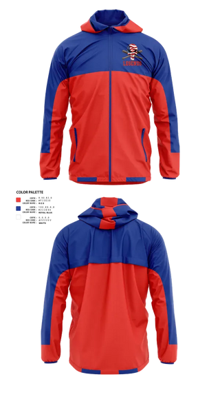 Windbreaker, Oc legends, Baseball, Teamtime, Team time, sublimation, custom sports apparel, team uniforms, spirit wear, spiritwear, sports uniforms, custom shirts, team store, custom team store, fundraiser sports, apparel fundraiser