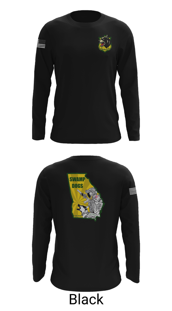 Long Sleeve Performance Shirt, 93D MP DET (MWD), , Teamtime, Team time, sublimation, custom sports apparel, team uniforms, spirit wear, spiritwear, sports uniforms, custom shirts, team store, custom team store, fundraiser sports, apparel fundraiser