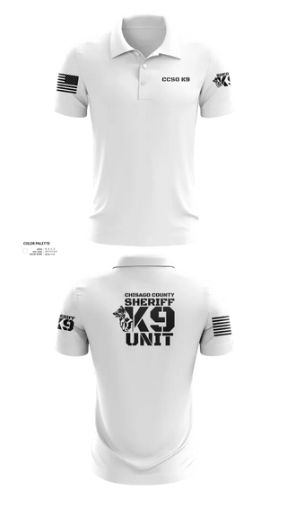 Short Sleeve Performance Polo, Chisago County K9 Unit, , Teamtime, Team time, sublimation, custom sports apparel, team uniforms, spirit wear, spiritwear, sports uniforms, custom shirts, team store, custom team store, fundraiser sports, apparel fundraiser