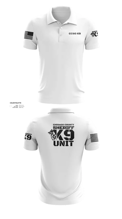 Chisago County K9 Unit 88074556 Short Sleeve Performance Polo - 113