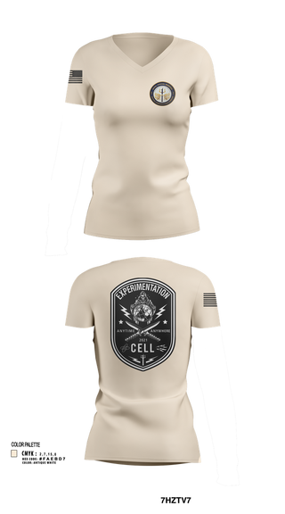 Womens Short Sleeve Vneck Shirt, TCC-1 experimentation, , Teamtime, Team time, sublimation, custom sports apparel, team uniforms, spirit wear, spiritwear, sports uniforms, custom shirts, team store, custom team store, fundraiser sports, apparel fundraiser