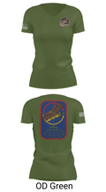 100th Missile Defense Brigade 43971287 Women's Short Sleeve V-neck Shirt - 48