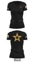 University of Toledo Army Marksmanship Unit 95742667 Women's Short Sleeve V-neck Shirt - 28