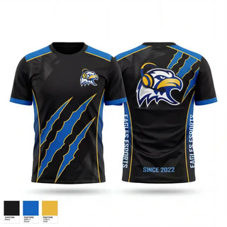 Old School Cotton Feel Shirt, HHS Eagles Esports, E-Sports, Teamtime, Team time, sublimation, custom sports apparel, team uniforms, spirit wear, spiritwear, sports uniforms, custom shirts, team store, custom team store, fundraiser sports, apparel fundraiser