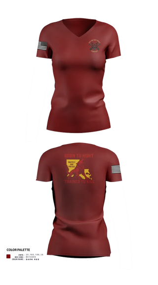 Womens Short Sleeve Vneck Shirt, 239th Military Police Company, , Teamtime, Team time, sublimation, custom sports apparel, team uniforms, spirit wear, spiritwear, sports uniforms, custom shirts, team store, custom team store, fundraiser sports, apparel fundraiser