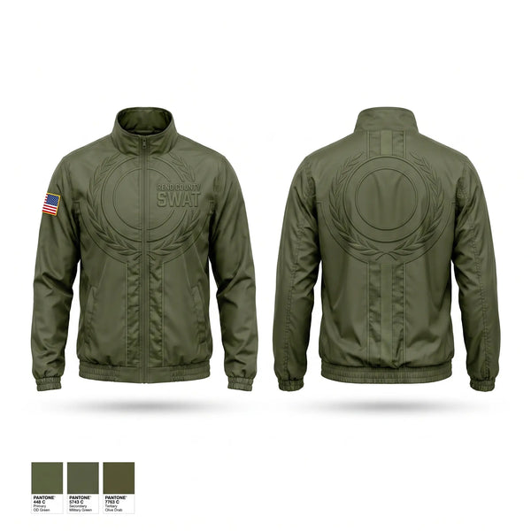 Windbreaker, Reno County Swat, Police, Teamtime, Team time, sublimation, custom sports apparel, team uniforms, spirit wear, spiritwear, sports uniforms, custom shirts, team store, custom team store, fundraiser sports, apparel fundraiser