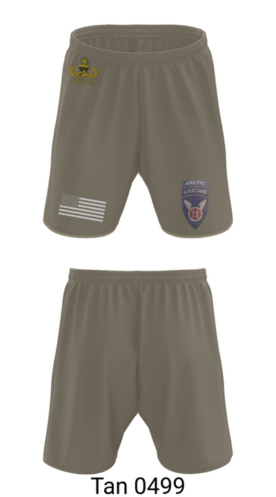 HHC, 725th BSB, 2/11 ABN 60450705 Athletic Shorts With Pockets - 69